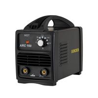 SUNCOO 160A ARC Welding Machine 110V Mini Energy-saving Portable Stick Welder with Mask and Brush Black