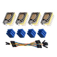 BIGTREETECH TMC2130 V3.0 SPI Stepper Motor Driver Silent 3D Printer Parts for SKR V1.3 MKS GEN L Controller Board (4pcs)