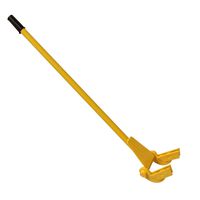 BISupply Pallet Buster Tool in Yellow with 41in Long Handle - Deck Wrecker Pallet Tool Pry Bar, Deck Board Removal Tool