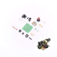 DEVMO 2SET LM386 Super Mini Audio Amplifier DIY Kit Board 35x37mm 3-12V - Unsoldered