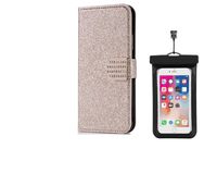 Flip Case for iPhone 8 Shockproof Ultra Thin Protective Cover, Design Cell Mobile Phone Case with Free Waterproof Case