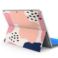 igsticker Ultra Thin Premium Protective Back Stickers Skins Universal Tablet Decal Cover for Microsoft Surface Pro 4/ Pro 2017/ Pro 6(2018) 012102 Graffiti　Pastel　Illustration