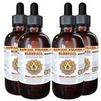 SLEEPALL - HawaiiPharm's Fast Acting Liquid Sleep Aid Natural Premium Herbal Extract Sleep Support Much More Powerful Than a Capsules or Tablets 4x4 oz