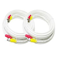 New Hosecurity CCTV Cable 50ft All in one RG59 Siamese Coaxial Cable for 1080P /720P, TVI, CVI, AHD HD-SDI CCTV Camera Installation
