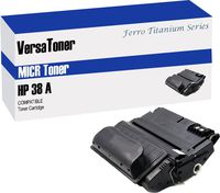 VersaToner - 38A Q1338A MICR Toner Cartridge for Check Printing - Compatible with LaserJet 4200, 4240