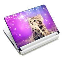 ICOLOR Laptop Skin Sticker Decal,12" 13" 13.3" 14" 15" 15.4" 15.6 inch Laptop Skin Sticker Cover Art Decal Protector Notebook PC (Cat)