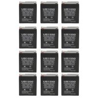 Universal Power Group 12V 5Ah UPS Battery Replaces 23w EnerSys Datasafe NPX-25T - 12 Pack