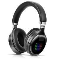 KEQ Upgraded Wireless Bluetooth Over Ear Headphones with Mic Hi-Fi Stereo Deep Bass Comfortable Earpads 30 Hours Playtime for Travel or Work (Black)