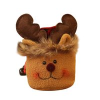 Willsa Cute Exquisite Christmas Candy Party Gift Bag Decorations Xmas Storage Packing Wrapper Supplies