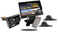 TadiBrothers 9 Inch Ultimate RV Backup Camera System with Double CCD RV Camera and Side Cameras
