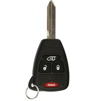 KeylessOption Keyless Entry Remote Control Car Key Fob Replacement Uncut Key for M3N5WY72XX