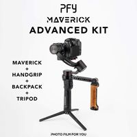 PFY Maverick Advanced Kit with Middle Handle 3-Axis Handheld Gimbal Stabiliser for Mirrorless Cameras and Sony A7S A7M3 A7R3 A7R2 A7S2 A6500 A6300 A6000 Panasonic GH5