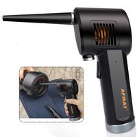 Cordless Air Duster, Electric Air Can, Replacement for Compressed Air Can & Spray Duster, Can of Air for Computer Cleaning, Air Blower for Keyboard, Rechargeable 6000mAh Battery, w/Cleaning Cloth