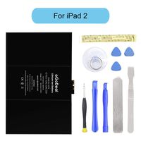 oGoDeal A1376 Battery Replacement Kit Compatible with Apple iPad 2 2nd Generation A1395, A1396, A1397 with Repair Tools and Screen Adhesive