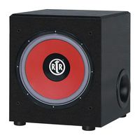 BIC AMERICA Eviction Series RTR-EV1200 12-Inch 475-Watt Front-Firing Subwoofer