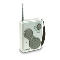 Portable Pocket-Size AM-FM Weather Band LED Flashlight Radio