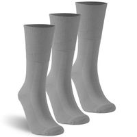 Socks Daze Diabetic Socks Gifts for Thanksgving Day 3 Pairs Gray M/L