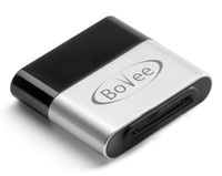Bovee 1000 Wireless Music Interface Adaptor Compatible with Audi, Mercedes, and Volkswagen Car Kit with 30 Pin iPod Connector Compatible with Ipod Touch 4th and 5th Gen , Ipad 1 to 4 , Ipad Air, Ipad Mini, Iphone 4 , 5, 6, 6 plus
