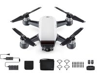 DJI Spark Drone MM1A Alpine White with Shoulder Bag, Charging Hub & 2 Batteries