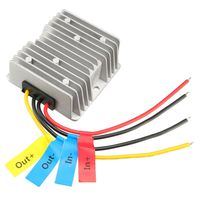 uxcell Voltage Converter Regulator DC/DC DC 10-32V to DC 13.8V 5A 69W Step Down/Up Transformer Waterproof