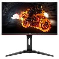 AOC C27G1 27" Curved Frameless Gaming Monitor FHD 1080p, 1800R VA Panel, 1ms 144Hz, FreeSync, DP/HDMI/VGA, Height Adjustable, VESA, 3-Year Zero Dead Pixels