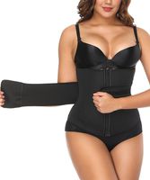 FLORATA Abdominal Belt High Compression Zipper Neoprene Waist Trainer Cincher Corset Body Shaper