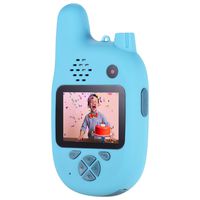 Children Camera with Walkie Talkie, Andoer 8MP Kids Camera Video Camcorder with Dual Lenses 2.0 inch IPS Screen Automatic Focusing Music and Game Mode for Boys Girls Kids Gifts for Christmas (Blue)