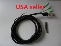 Electric bike/scooter 8 pin cable 500-1500Watt 60" wire +spring +Molex/JST/bullet connector 1 set fit 16-20G wires