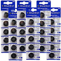 BlueDot Trading 2032 Batteries, 30 pack CR2032