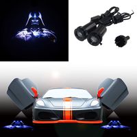 Spoya Star Wars Darth Vader Wired CREE 3W LED Car Door Logo Shadow Ghost Light Welcome Courtesy LED Projector Lights