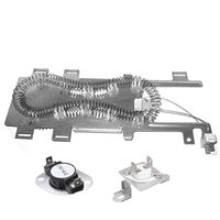 Siwdoy 8544771 Dryer Heating Element and 279973 Thermal Cut-Off Fuse & Thermostat Kit Compatible with Whirlpool Maytag Dryers 