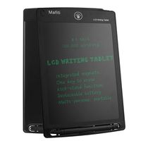 mafiti 8.5 Inch BlLCD Writing Tablet Scribbling Pad + Stylus Smart Paper for Drawing eWriter Ages 3+ (Black)