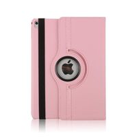FuriGer New iPad 9.7 Case, 360 Degree Rotating Case with Smart Stand Cover Auto Sleep/Wake Function for Apple iPad 9.7" (6th Gen, 5th Gen) -Pink