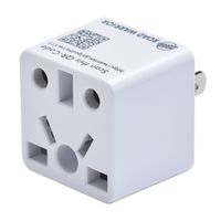 ROAD WARRIOR US Travel Plug Adapter EU/UK/CN/AU/IN to USA (Type A) - RW111WH-US