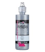 Tulip 17371 Dimensional Fabric Paint 4oz Metallic Silver