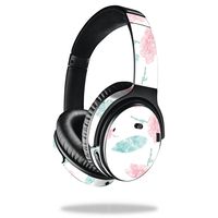 MightySkins Skin Compatible with Bose QuietComfort 35 Headphones - Paper Flowers | Protective, Durable, and Unique Vinyl Decal wrap Cover | Easy to Apply, Remove, and Change Styles | Made in The USA