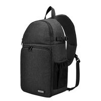 Kindes 24x15x43cm Portable Camera Bag with Adjustable Waterproof Handbag for Nikon DSLR Camera Cases