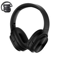 NENRENT S3 Wireless Bluetooth Headphones Over Ear with Mic, 7 Sound Models,Tf Card MP3 Mode,60 Hrs Playtime,Foldable Wire/Wireless Stereo Headset for Phone PC TV