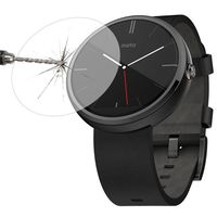 iKNOWTECH® 100% Genuine 9H 2.5D Rounded Edges, 0.3mm Tempered Glass Screen Protectors for MOTO 360 watch