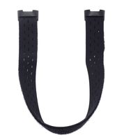 B-Great Compatible Breathable Hook Loop Armband, Replacement for Fitbit Charge 3/SE Armband (Black, Medium)