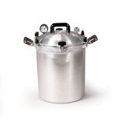 All American 930 Canner Pressure Cooker, 30 qt, Silver