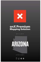 ONX Hunt: Arizona Hunt Chip for Garmin GPS - Hunting Maps with Public & Private Land Ownership - Hunting Units - Includes Premium Membership for onX Hunting App for iPhone, Android & Web