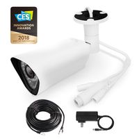 Soteria AR4B: Biometric Retail Analytics 1080p FHD Wi-Fi Camera with Facial Recognition, Video Analytics, Customer Footfall Counter Time Stamp, Heat Mapping, Visitor Passage, Free iOS/Android APP