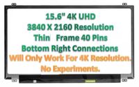 LTN156FL02-L01 LP156UD1 SP A1 4K 38402160 UHD eDP 15.6" LCD LED Display Screen