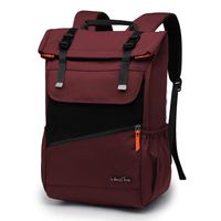 WindTook Laptop Backpack for Women and Men Travel Computer Bag School College Daypack Suits 15.6 Inch Notebook (WT6301 Maroon)