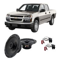Compatible with Chevy Colorado 2004-2012 Rear Door Factory Replacement Harmony HA-R65 Speakers