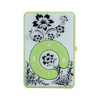 Oguine New Unisex Floral Pattern Card Display Handsfree Casual Wireless Mini MP3 MP3 & MP4 Players