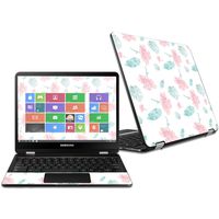 MightySkins Skin Compatible with Samsung Chromebook Pro 12.3" - Paper Flowers | Protective, Durable, and Unique Vinyl Decal wrap Cover | Easy to Apply, Remove, and Change Styles | Made in The USA