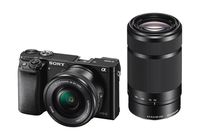 Sony Alpha a6000 Mirrorless Digital Camera w/ 16-50mm and 55-210mm Power Zoom Lenses