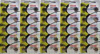 Maxell 395 Watch and Calculator Batteries x 50